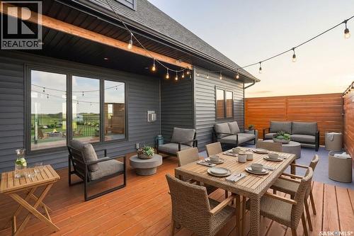 Wiwchar Acreage, Vanscoy Rm No. 345, SK - Outdoor With Deck Patio Veranda With Exterior
