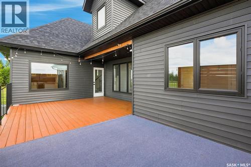 Wiwchar Acreage, Vanscoy Rm No. 345, SK - Outdoor With Deck Patio Veranda With Exterior
