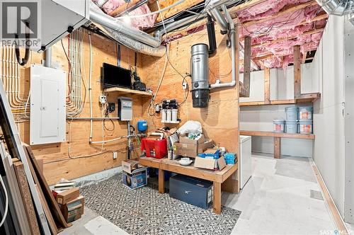 Wiwchar Acreage, Vanscoy Rm No. 345, SK - Indoor Photo Showing Basement