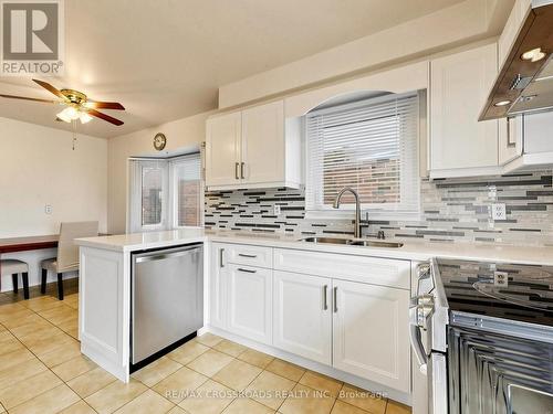 108 Anthony Lane, Vaughan, ON - Indoor Photo Showing Kitchen With Stainless Steel Kitchen With Double Sink