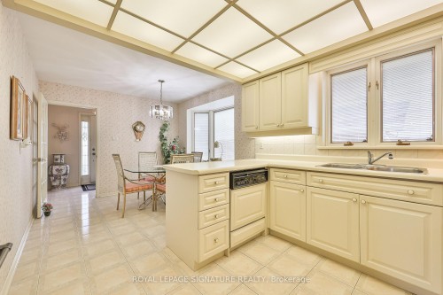 14 Logstone Crescent, Toronto, ON - Indoor Photo Showing Kitchen With Double Sink