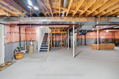 6847 Simpson Pioneer Trail, Mississauga, ON - Indoor Photo Showing Basement