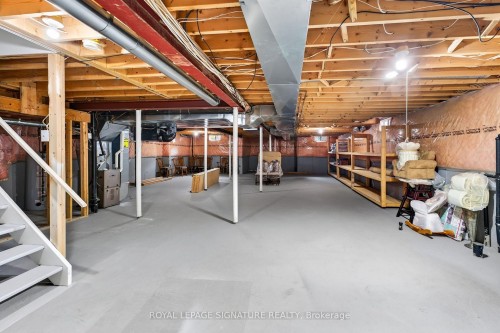 6847 Simpson Pioneer Trail, Mississauga, ON - Indoor Photo Showing Basement