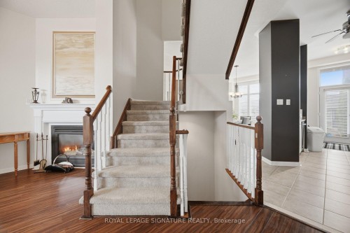 79 Cornell Park Avenue, Markham, ON - Indoor Photo Showing Other Room With Fireplace