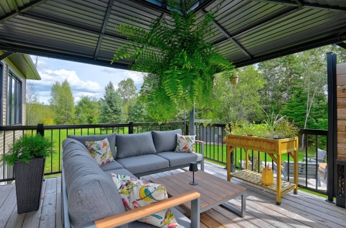 Balcon - 115 Ch. Vézina, Saint-Jean-De-Matha, QC - Outdoor With Deck Patio Veranda With Exterior