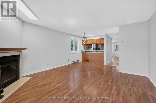 442 Briston Private, Ottawa, ON - Indoor Photo Showing Living Room With Fireplace