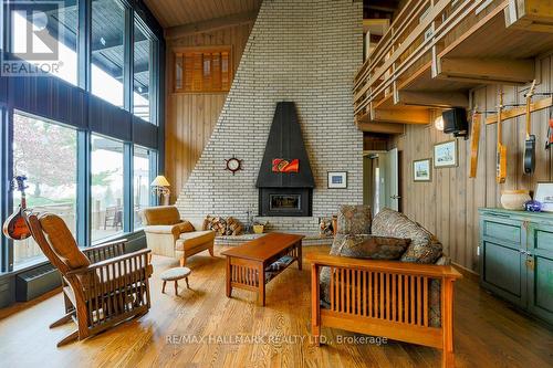 2 Ledge Road, Toronto, ON - Indoor With Fireplace
