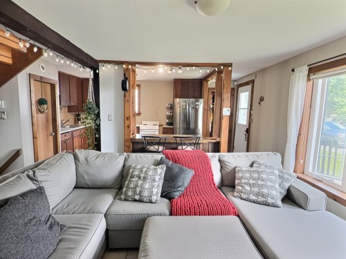 Vue d'ensemble - 309 11E Rue, Val-D'Or, QC - Indoor Photo Showing Living Room