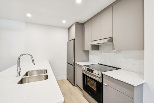 Cuisine - 101-5999 Rue Hamilton, Montréal (Le Sud-Ouest), QC - Indoor Photo Showing Kitchen With Double Sink
