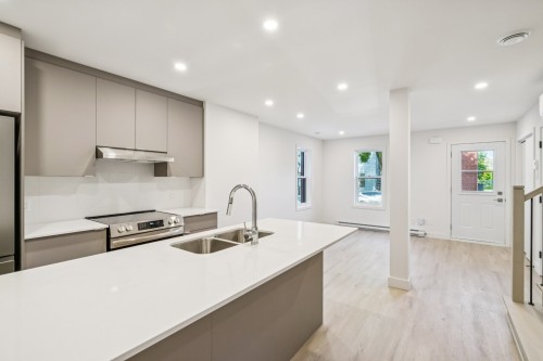 Cuisine - 101-5999 Rue Hamilton, Montréal (Le Sud-Ouest), QC - Indoor Photo Showing Kitchen With Double Sink With Upgraded Kitchen