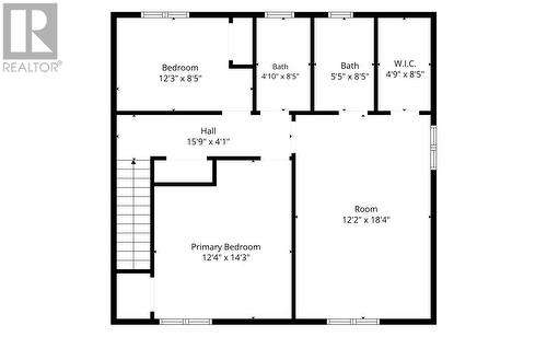 Upstairs Floor Plan - 14 Bindon Place, St John'S, NL - Other