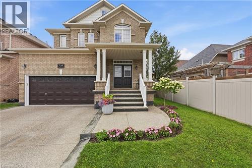 Brick exterior with decorative trim - 738 Fourth Line, Milton, ON - Outdoor With Facade