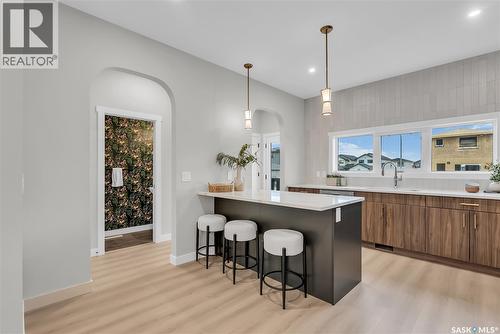 118 Amisk Way, Saskatoon, SK - Indoor Photo Showing Kitchen With Upgraded Kitchen