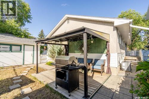 24 Mayfair Crescent, Regina, SK - Outdoor With Deck Patio Veranda With Exterior