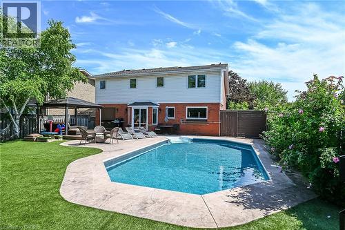 3 Kintyre Court, Caledonia, ON - Outdoor With In Ground Pool