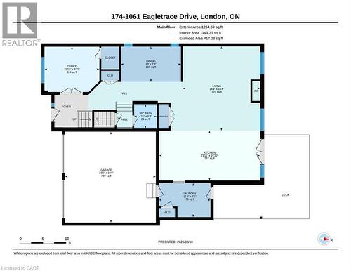 Floor plan - 1061 Eagletrace Drive Unit# 174, London, ON - Other