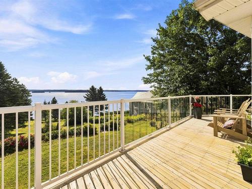 20 Lennox Road, Black Point, NS - Outdoor With Body Of Water With Deck Patio Veranda With View With Exterior