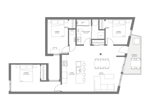 Plan (croquis) - 301-5997 Rue Hamilton, Montréal (Le Sud-Ouest), QC - Other