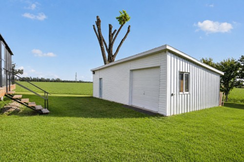 Garage - 221 1Er Rang S., Charette, QC - Outdoor With Exterior