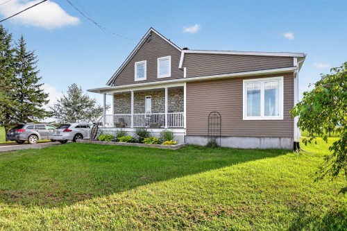 Front of Structure - 221 1Er Rang S., Charette, QC - Outdoor With Deck Patio Veranda