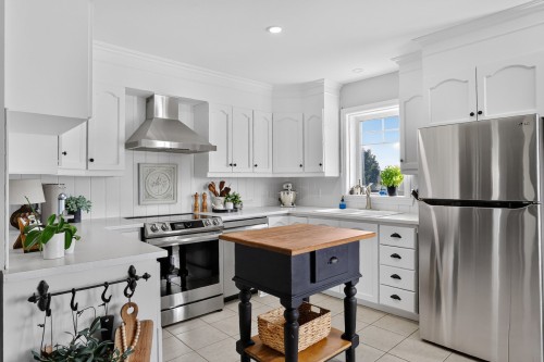 Kitchen - 221 1Er Rang S., Charette, QC - Indoor Photo Showing Kitchen