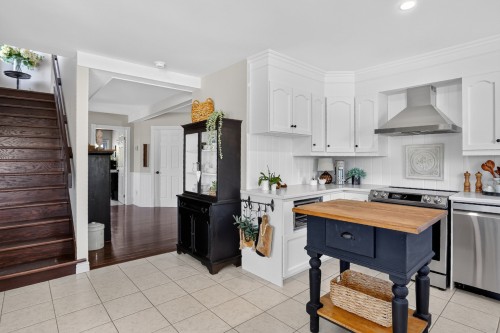 Kitchen - 221 1Er Rang S., Charette, QC - Indoor Photo Showing Kitchen
