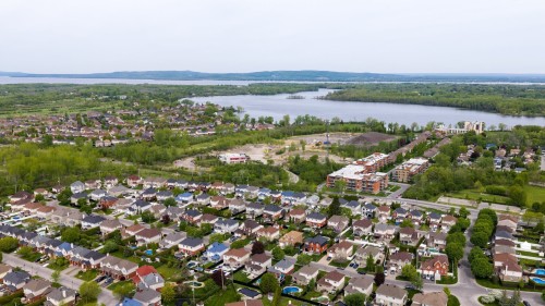 Photo aérienne - 4461 Rue Cécile, Montréal (Pierrefonds-Roxboro), QC - Outdoor With Body Of Water With View