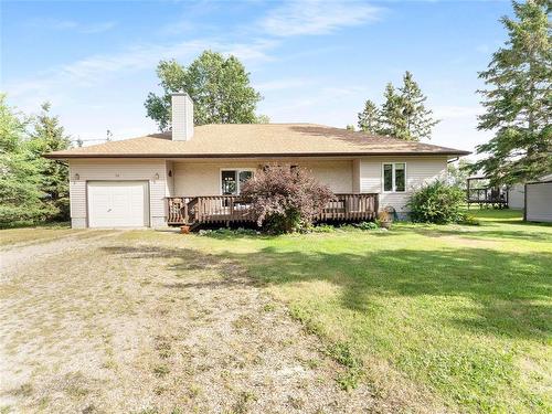 34 Thorvaldson Drive, Arnes, MB - Outdoor With Deck Patio Veranda