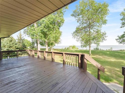 34 Thorvaldson Drive, Arnes, MB - Outdoor With Deck Patio Veranda With Exterior