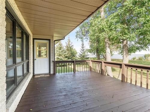 34 Thorvaldson Drive, Arnes, MB - Outdoor With Deck Patio Veranda With Exterior