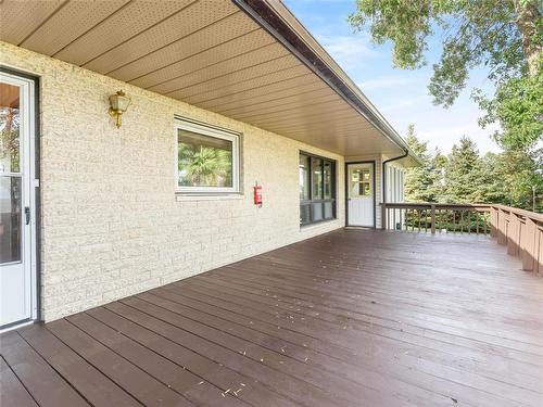 34 Thorvaldson Drive, Arnes, MB - Outdoor With Deck Patio Veranda With Exterior