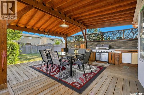 107 Hall Crescent, Saskatoon, SK - Outdoor With Deck Patio Veranda With Exterior
