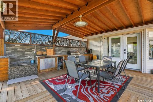 107 Hall Crescent, Saskatoon, SK - Outdoor With Deck Patio Veranda With Exterior