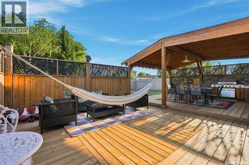 107 Hall Crescent, Saskatoon, SK - Outdoor With Deck Patio Veranda