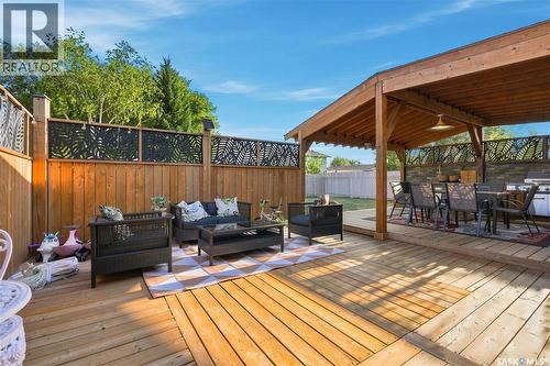107 Hall Crescent, Saskatoon, SK - Outdoor With Deck Patio Veranda