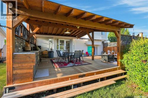 107 Hall Crescent, Saskatoon, SK - Outdoor With Deck Patio Veranda With Exterior
