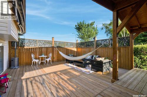 107 Hall Crescent, Saskatoon, SK - Outdoor With Deck Patio Veranda With Exterior