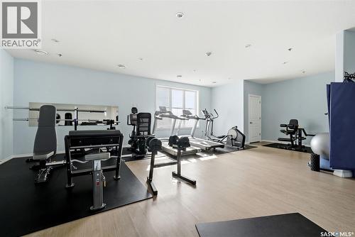 206 1715 Badham Boulevard, Regina, SK - Indoor Photo Showing Gym Room