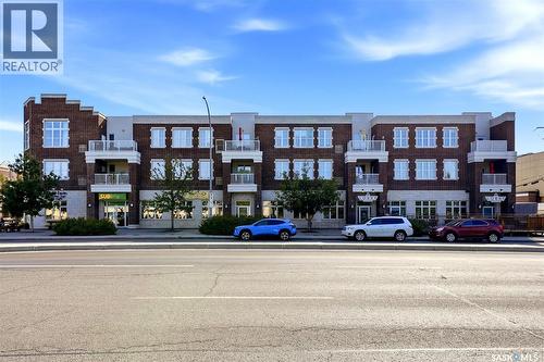 206 1715 Badham Boulevard, Regina, SK - Outdoor With Balcony With Facade