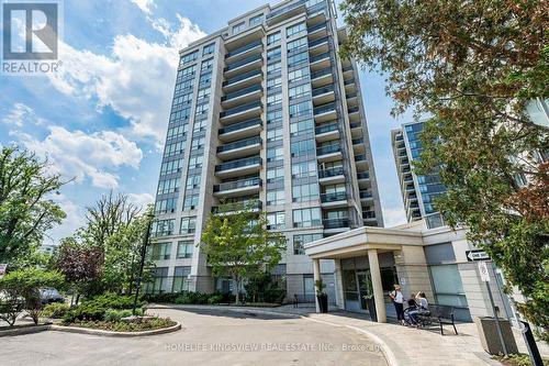 807 - 60 Disera Drive, Vaughan, ON - Outdoor With Balcony With Facade