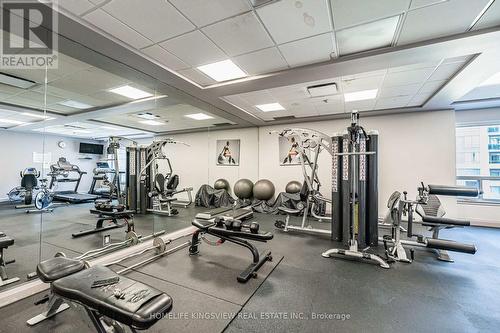 807 - 60 Disera Drive, Vaughan, ON - Indoor Photo Showing Gym Room