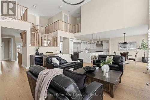 Gorgeous open concept main floor - 163 Springside Crescent, Blue Mountains, ON - Indoor Photo Showing Living Room