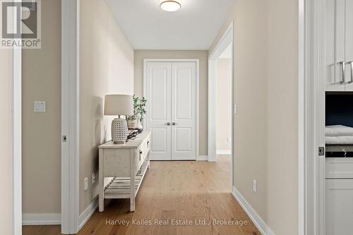 Hallway to 4th bedroom, laundry room & media room - 163 Springside Crescent, Blue Mountains, ON - Indoor Photo Showing Other Room