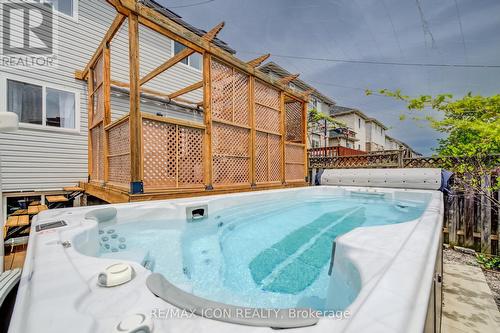 124 Prosperity Drive, Kitchener, ON - Outdoor With Deck Patio Veranda