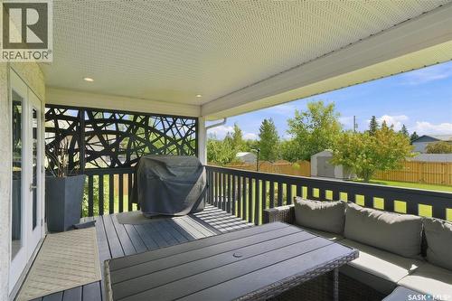 211 Crenshaw Way, Warman, SK - Outdoor With Deck Patio Veranda With Exterior