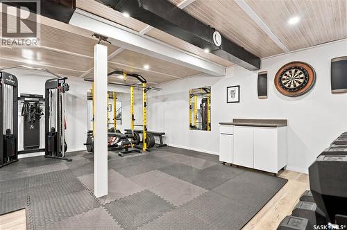 39 Brown Crescent, Saskatoon, SK - Indoor Photo Showing Gym Room