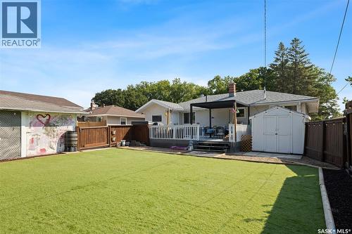 64 Coldwell Road, Regina, SK - Outdoor With Deck Patio Veranda