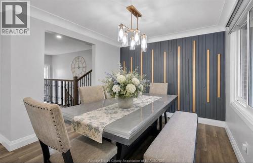 9335 Esplanade, Windsor, ON - Indoor Photo Showing Dining Room