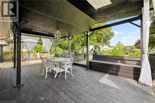 285 Stonybrook Drive, Kitchener, ON - Outdoor With Deck Patio Veranda