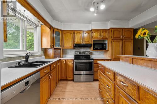 3298 Perth Road, South Frontenac, ON - Indoor Photo Showing Kitchen With Double Sink